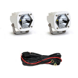 S1 White LED Auxiliary Light Pod Pair - Universal