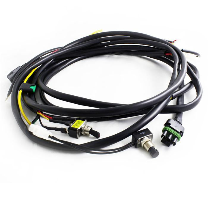 OnX6 (30"-50" Light Bar) /XL Hi-Power w/Mode Switch 2-Light Max (355 Watts) Wiring Harness - Universal