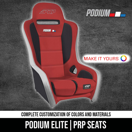 Custom PRP Podium Elite Seat & 8Runner Seat Bracket Kit | 2010+ 4Runner