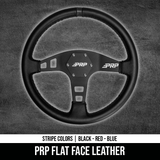 PRP Flat Faced Steering Wheel- Leather