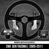 Steering Wheel Adapter & Switch Group Relocation Kit | 2005-11 Tacoma