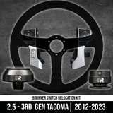 Steering Wheel Adapter & Switch Group Relocation Kit |  2012+ Tacoma