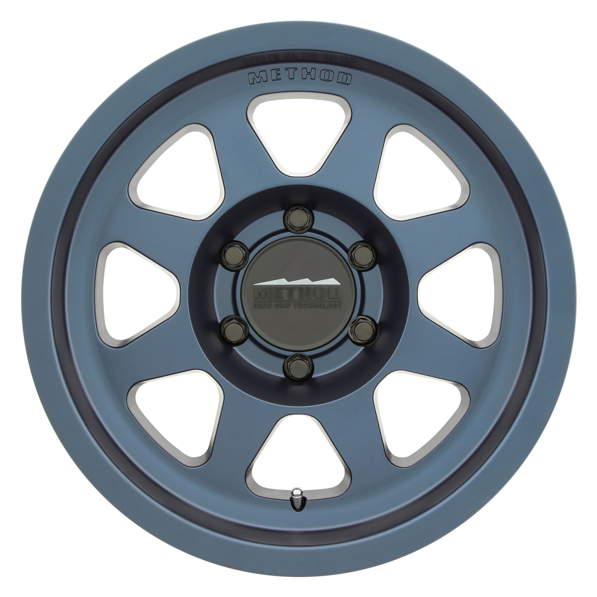 MR701 Bead Grip, 18x9, +18mm Offset, 6x5.5, 6x139.7, 106.25mm Centerbore, Bahia Blue