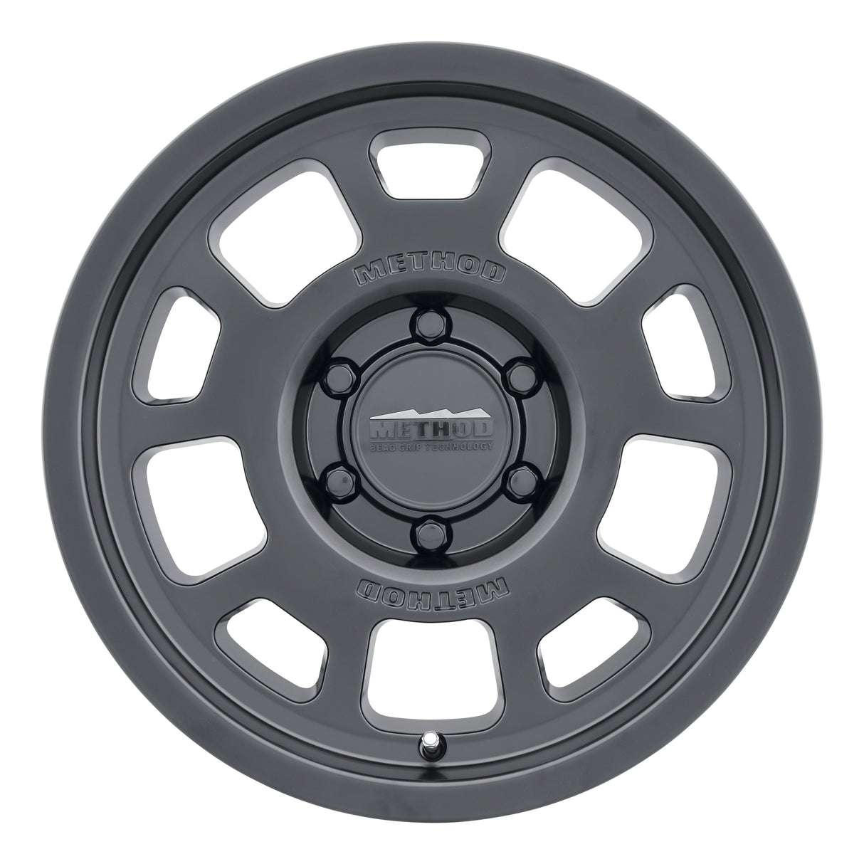 MR705 Bead Grip, 17x8.5, +35mm Offset, 6x5.5, 6x139.7, 106.25mm Centerbore, Matte Black