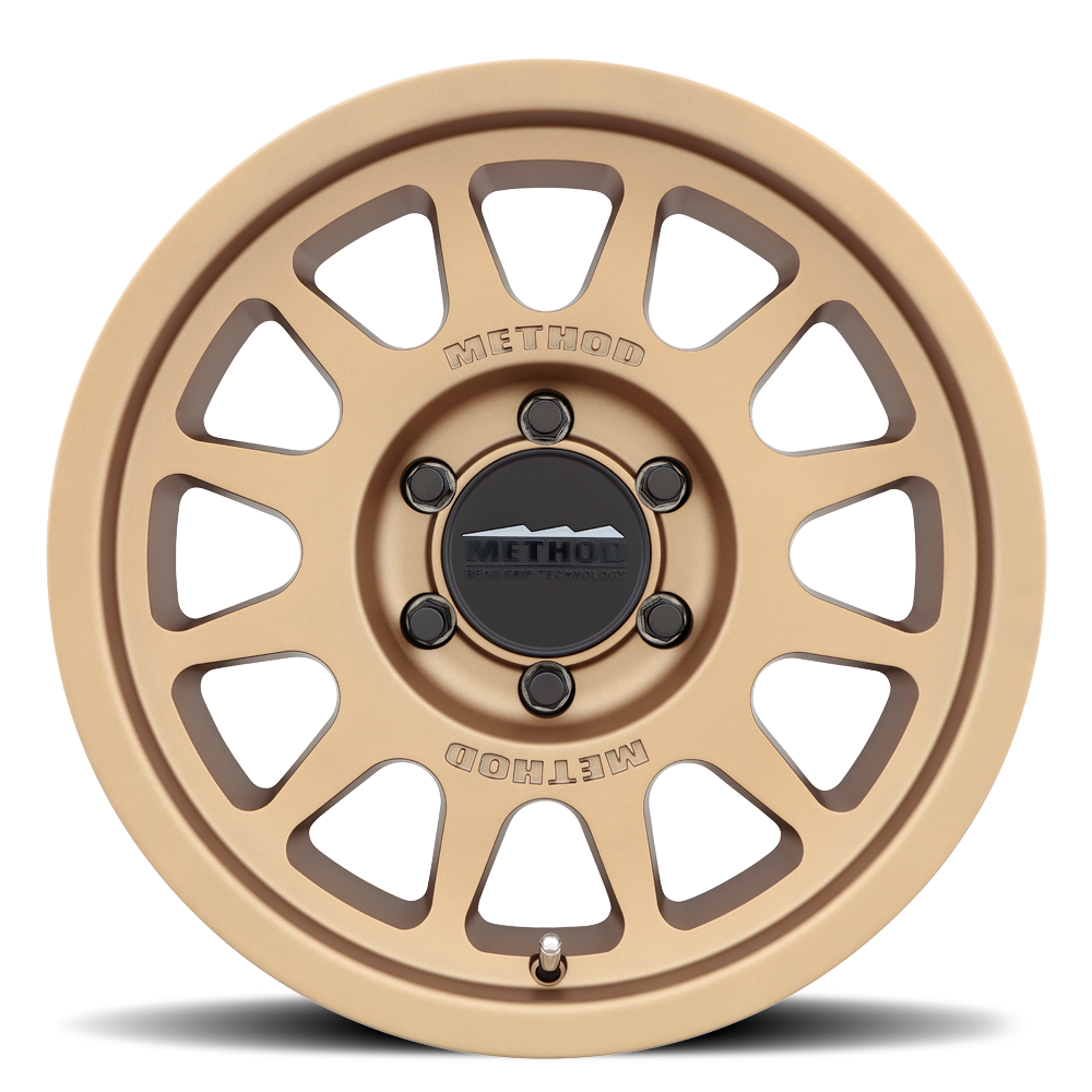 MR703 Bead Grip, 17x8.5, +35mm Offset, 6x5.5, 6x139.7, 106.25mm Centerbore, Method Bronze