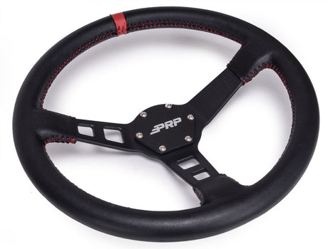 PRP Deep Dish Steering Wheel - Leather